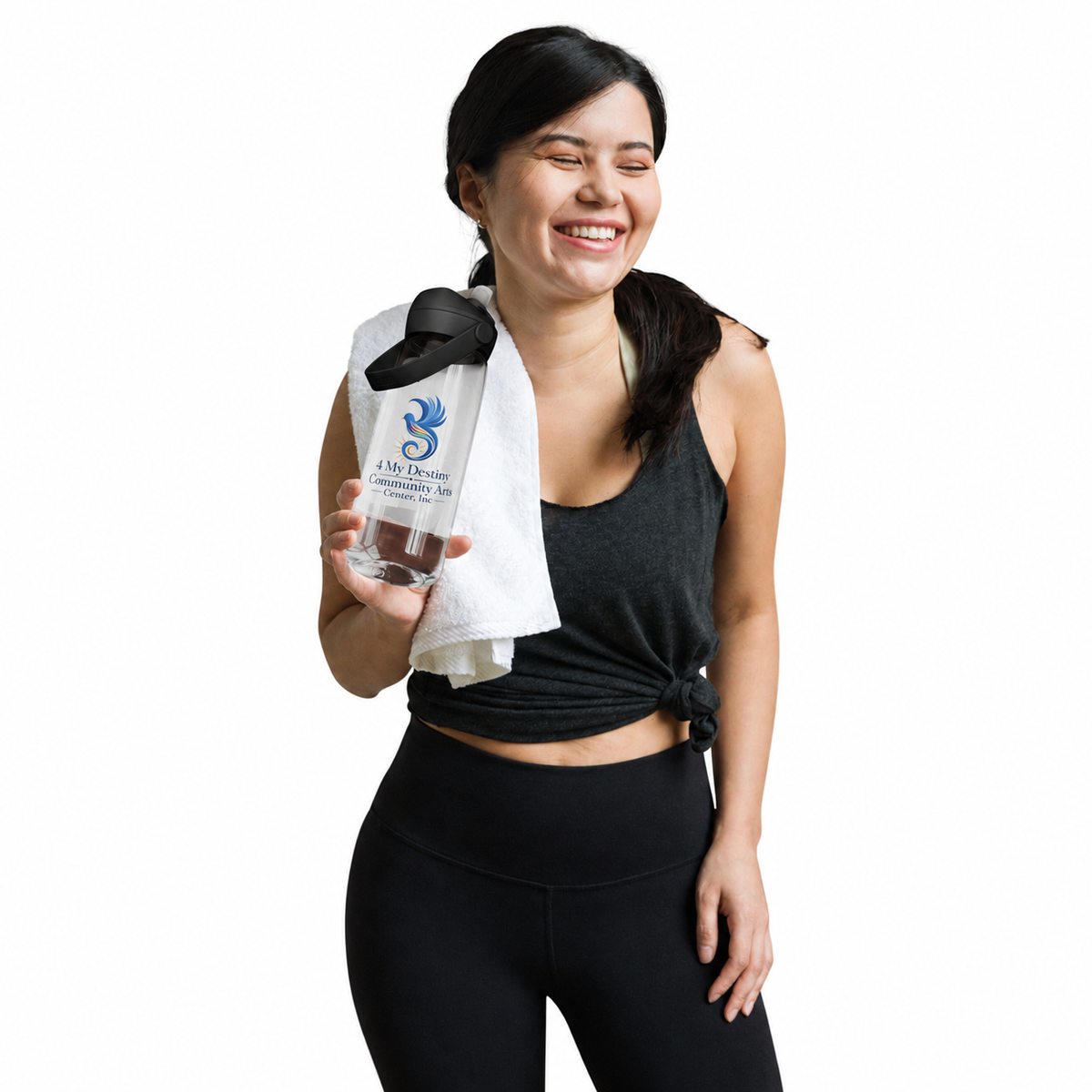4My Destiny Flip straw water bottle